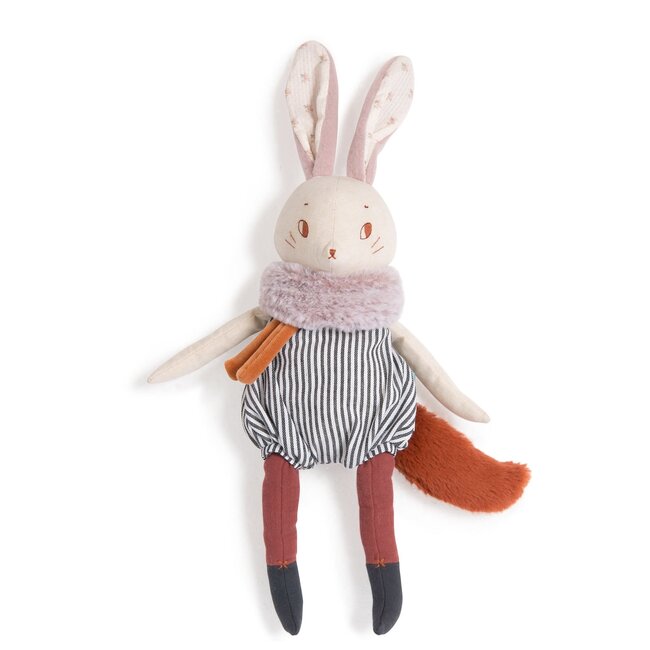 Peluche Petit Lapin Sauge Trois Petits Lapins de Moulin Roty