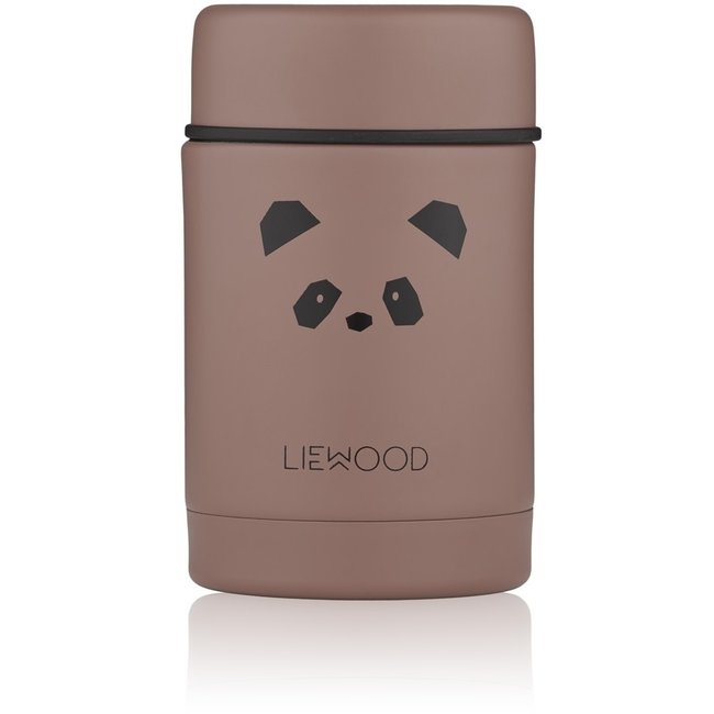 LIEWOOD CONTENANT REPAS ISOTHERME 250ML "NADJA" PANDA DARK ROSE