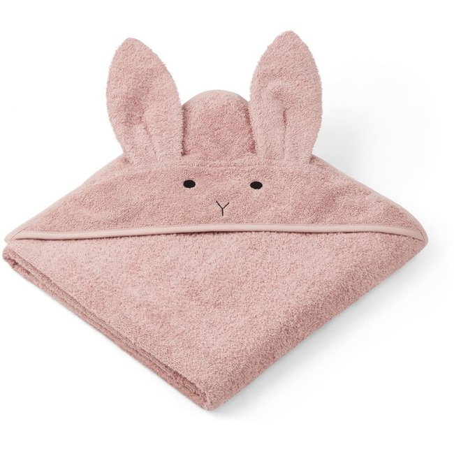 LIEWOOD CAPE DE BAIN 70X70 "ALBERT" LAPIN ROSE