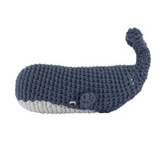 SEBRA HOCHET BALEINE MARION EN CROCHET - BLEU OCÉAN