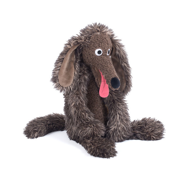 MOULIN ROTY PELUCHE CHIEN POURRI 47CM - ECOLE DES LOISIRS