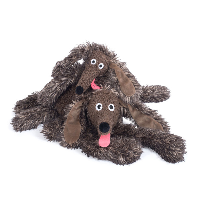 MOULIN ROTY PELUCHE CHIEN POURRI 47CM - ECOLE DES LOISIRS