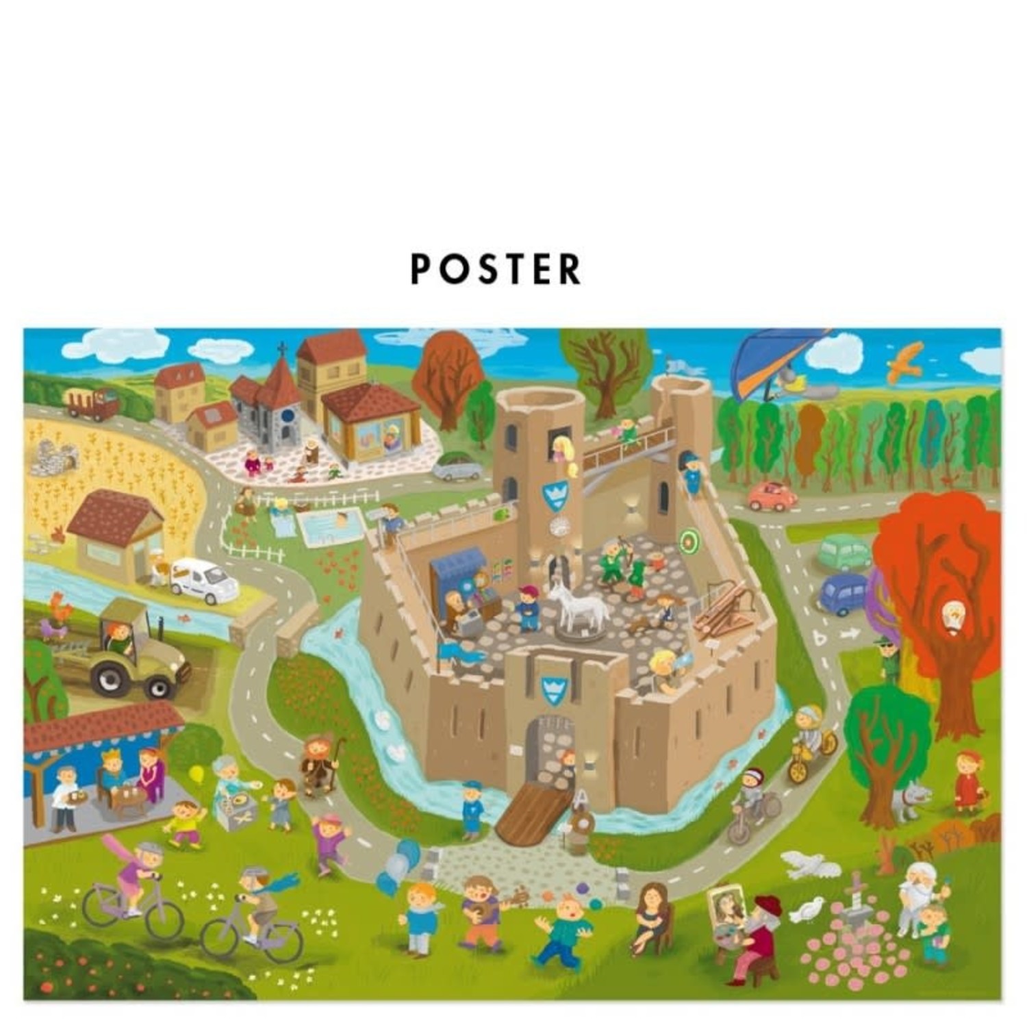 Jeu De Puzzle Chateau Fort Mom Pop