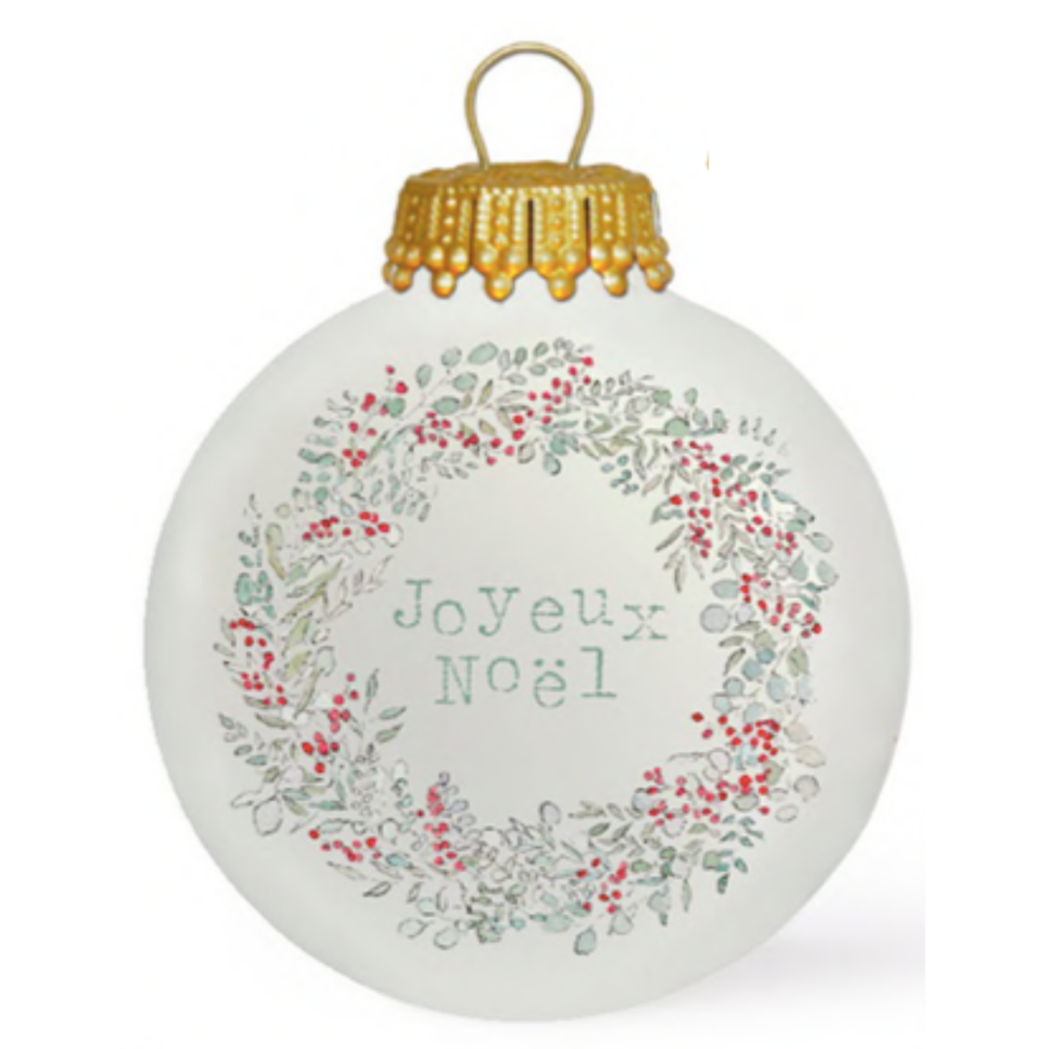 Boule De Noel Joyeux Noel Tendrement Fe Mom Pop