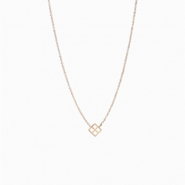 COLLIER - MERCER (LOSANGE DORE)