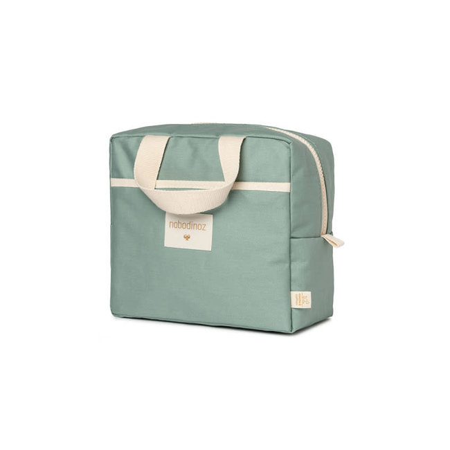 NOBODINOZ LUNCH BAG ISOTHERME SUNSHINE 20X20X12CM - EDEN GREEN