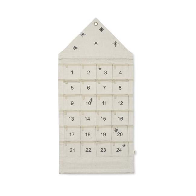 FERM LIVING CALENDRIER DE L'AVENT MAISON