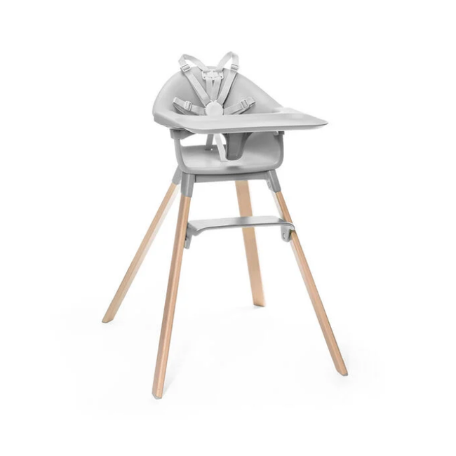 STOKKE CLIKK - CHAISE-HAUTE COMPACTE - GRIS NUAGE