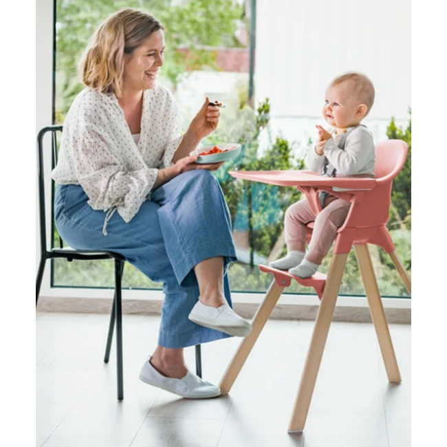STOKKE CLIKK - CHAISE-HAUTE COMPACTE - GRIS NUAGE