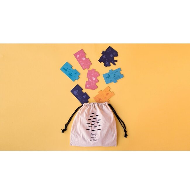 LONDJI PUZZLE ÉVOLUTIF DÉCOUVRE LE TRÉSOR DES PIRATES 40 PIÈCES (4-8-12-16 PCS)