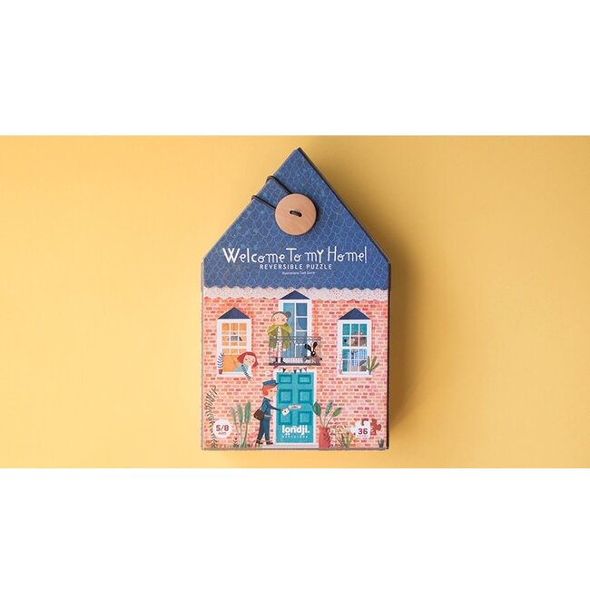 LONDJI PUZZLE RÉVERSIBLE "BIENVENUE À LA MAISON !" (36 PCS)