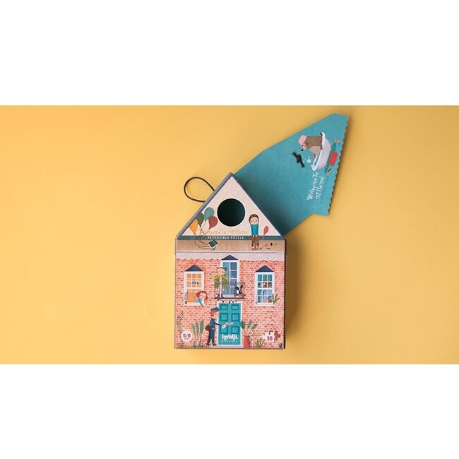 LONDJI PUZZLE RÉVERSIBLE "BIENVENUE À LA MAISON !" (36 PCS)