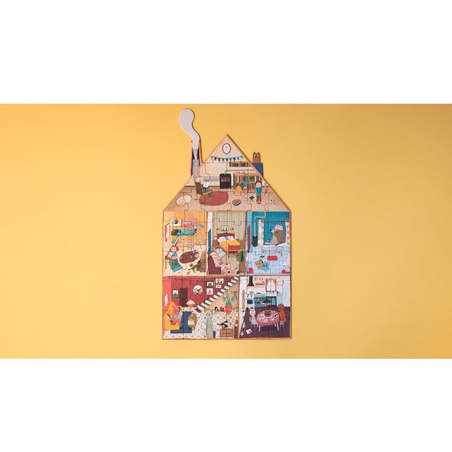 LONDJI PUZZLE RÉVERSIBLE "BIENVENUE À LA MAISON !" (36 PCS)