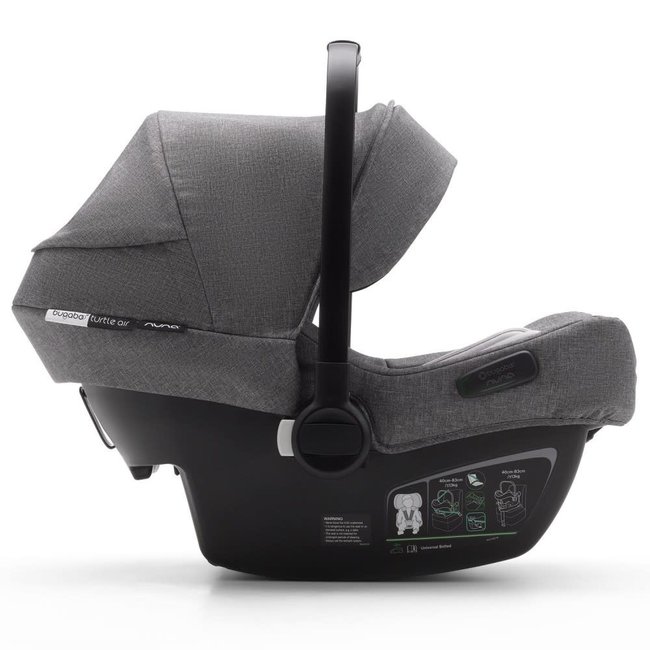 BUGABOO SIÈGE-AUTO TURTLE AIR BY NUNA - GREY