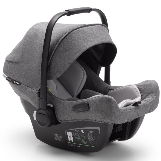 BUGABOO SIÈGE-AUTO TURTLE AIR BY NUNA - GREY