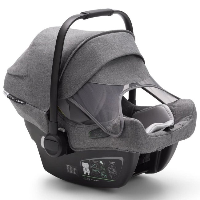 BUGABOO SIÈGE-AUTO TURTLE AIR BY NUNA - GREY