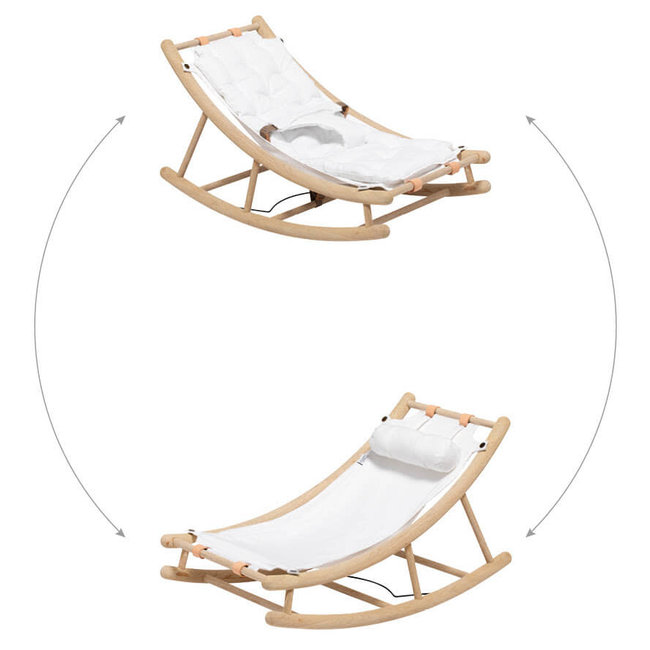 OLIVER FURNITURE TRANSAT ÉVOLUTIF WOOD - NAISSANCE À 7ANS CARAMEL