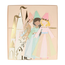 MERI MERI PACK ANNIVERSAIRE "Princesse" - 5 Bougies + 8 Assiettes + 24 Décorations de gâteau + 1 Guirlande