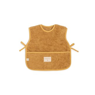 NOBODINOZ BAVOIR TABLIER "SO CUTE" CARAMEL