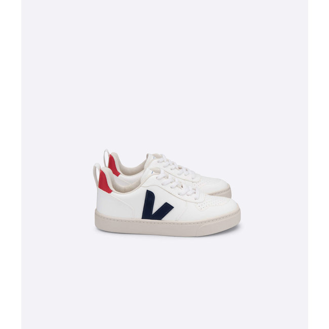 VEJA BASKET VEJA V10 LACET - WHITE COBALT PEKIN