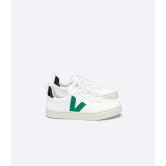 VEJA BASKET VEJA V10 LACET - WHITE EMERAUDE BLACK