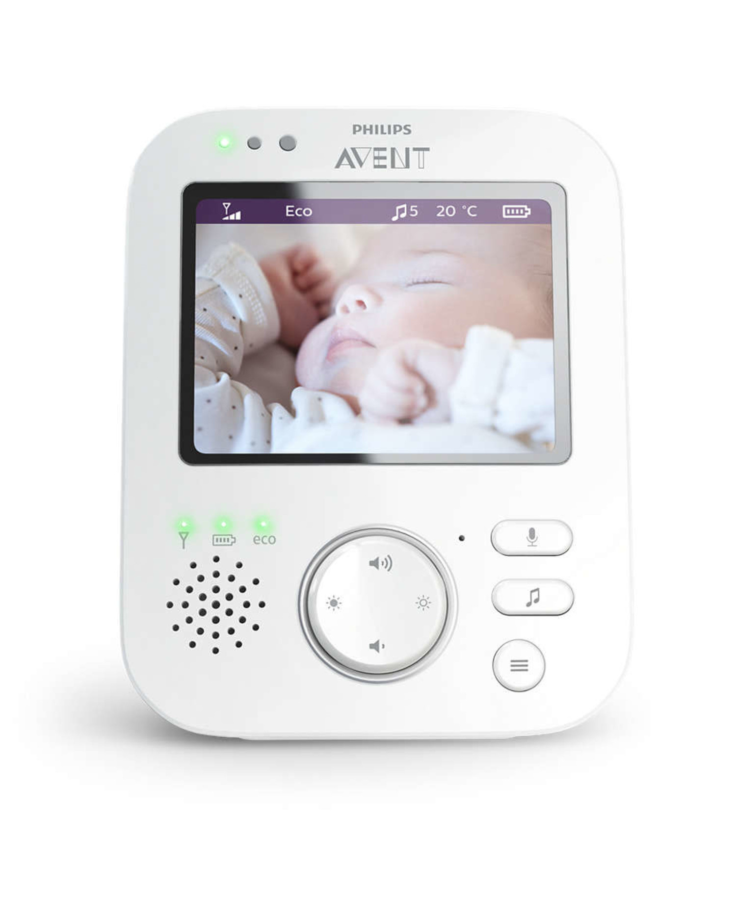 Ecoute Bebe Video Blanc Scd843 Mom Pop
