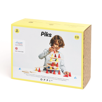 OPPI PIKS - KIT MEDIUM (33 CÔNES + 11 PLANCHETTES)