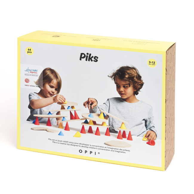 OPPI PIKS - KIT BIG (48 CÔNES + 16 PLANCHETTES)