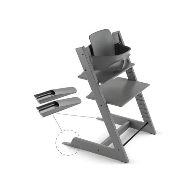 STOKKE TRIPP TRAPP - BABY SET - GRIS TEMPÊTE (STORM)