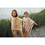 LIEWOOD PONCHO "ROOMIE" RAYURES TUSCANY ROSE / SANDY