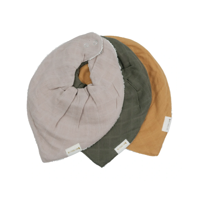 FABELAB BAVOIR BANDANA PAR 3 - OLIVE GARDEN