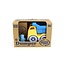 GREEN TOYS CAMION TOMBEREAU BLEU/JAUNE