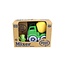 GREEN TOYS CAMION MELANGEUR VERT/JAUNE