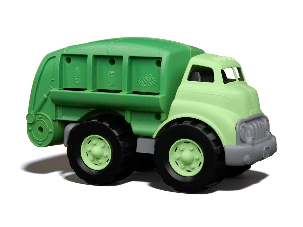 GREEN TOYS CAMION POUBELLE RECYCLAGE VERT - MOM POP