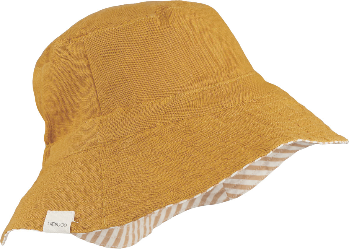 Liewood Chapeau De Soleil Buddy Moutarde Mom Pop