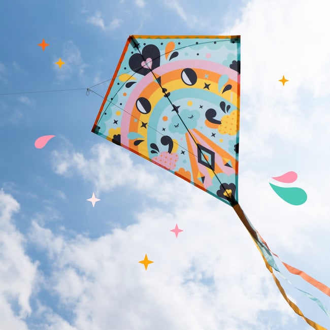 DJECO CERF VOLANT - LOSANGE KAWAII