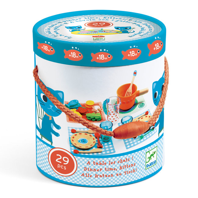 DJECO IMITATION - GOURMANDISES - A TABLE LES CHATS !