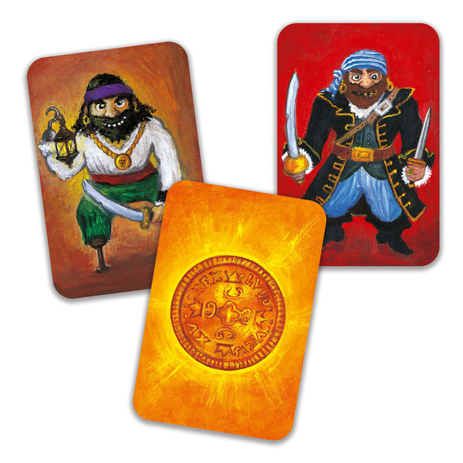DJECO JEU DE CARTES - PIRATATAK