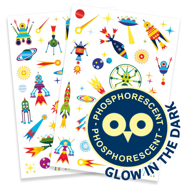 DJECO TATTOOS - SPACE ODDITY