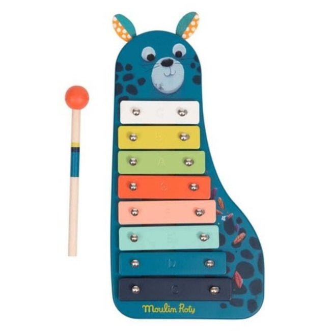 MOULIN ROTY XYLOPHONE METALLOPHONE - DANS LA JUNGLE