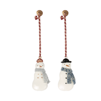 MAILEG SUSPENSION NOËL MÉTAL - BONHOMME DE NEIGE