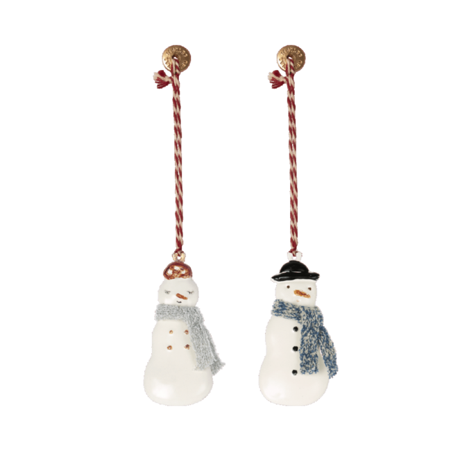 MAILEG SUSPENSION NOËL MÉTAL - BONHOMME DE NEIGE