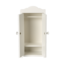 MAILEG ARMOIRE DOUBLE PORTES BOIS BLANC 16CM