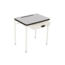 LES GAMBETTES BUREAU ENFANT REGINE GRIS PERLE