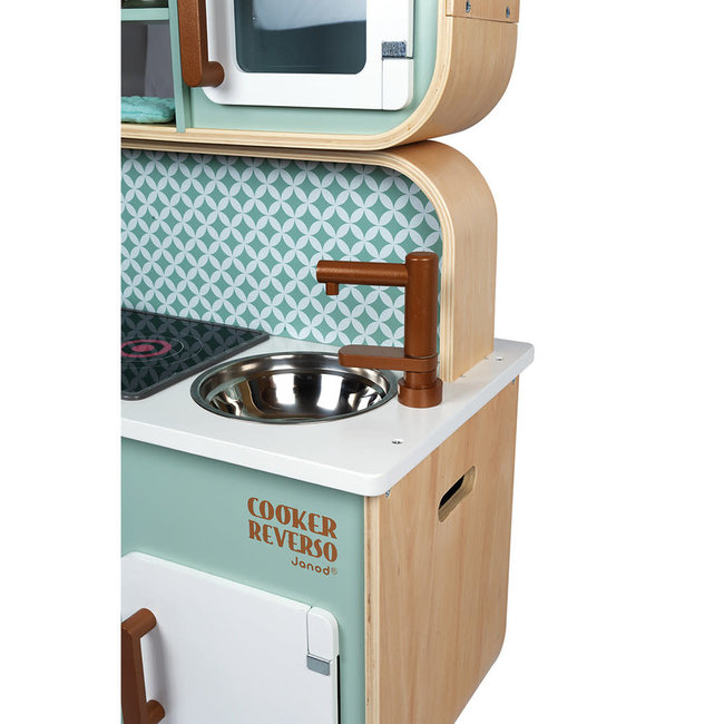 JANOD CUISINE & MACHINE À LAVER EN BOIS - COOKER REVERSO