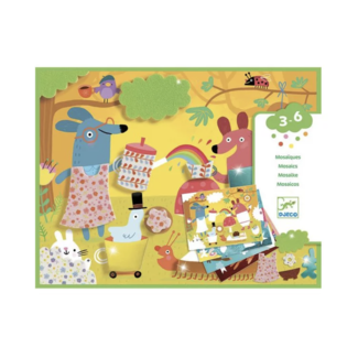 DJECO COLLAGE DES PETITS - MOSAIQUE MOUSSE MOUSSE 3-6ANS