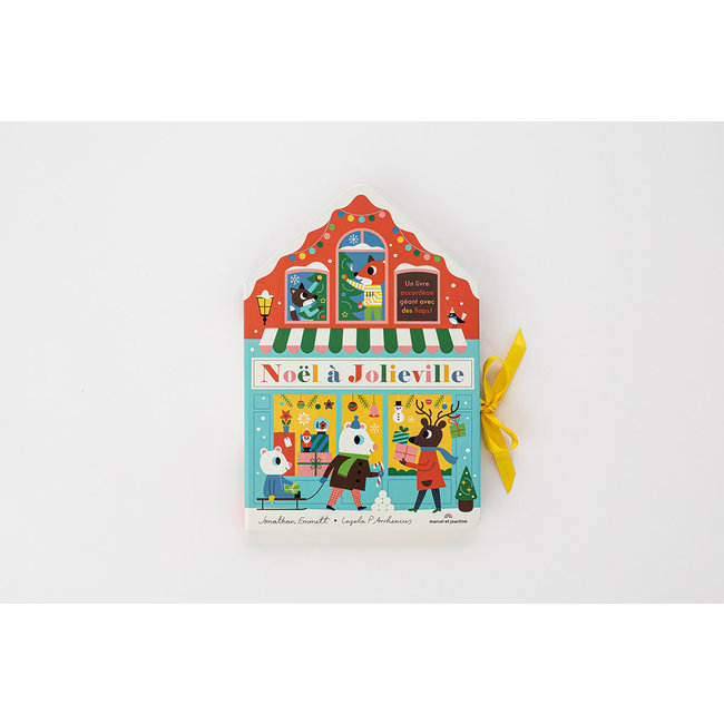 MARCEL & JOACHIM LIVRE "NOËL À JOLIEVILLE" INGELA P. ARRHENIUS & JONATHAN EMMETT