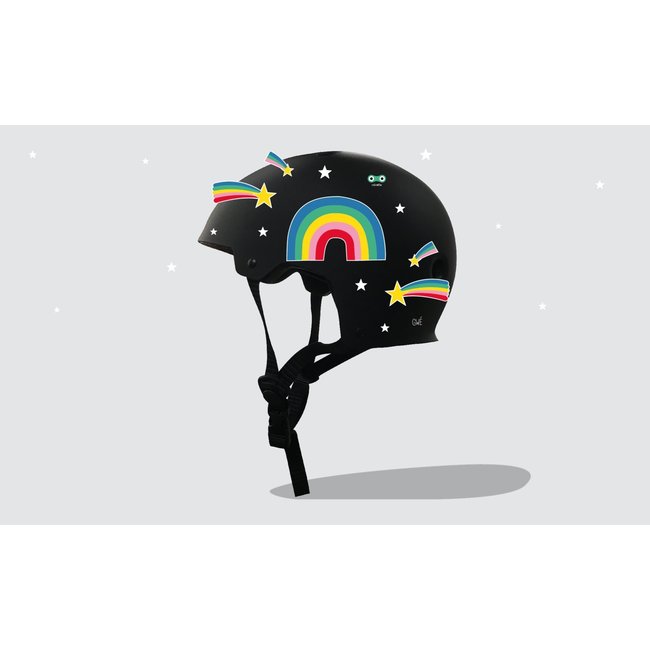 RAINETTE PETITE PLANCHE STICKERS RÉFLÉCHISSANTS "ARC EN CIEL"
