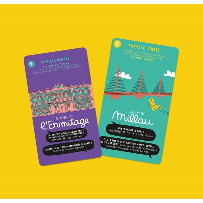 MINUS EDITIONS JEU DE 7 FAMILLES "SUPER ENDROITS"