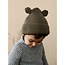 LIEWOOD BONNET OREILLES "GINA BEANIE" COTON ARMY